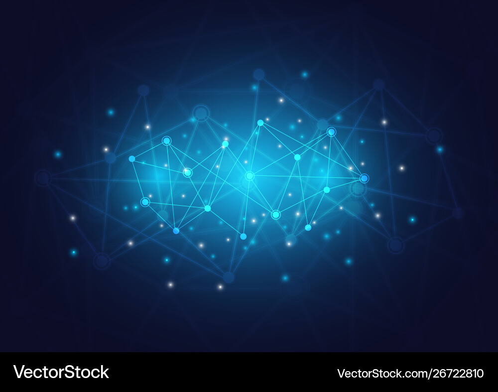 Network connection abstract background Network connection abstract background vector image