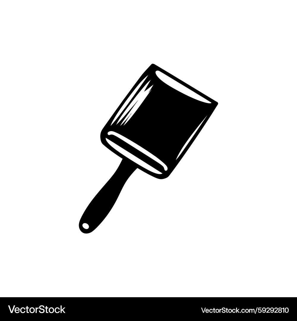 Paint Roller Icon (59292810) – Royalty-Free Vector | VectorStock, image size:1000x1080