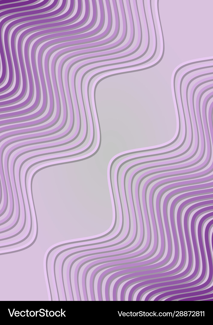 Abstract background with embossed wavy patterns vector image