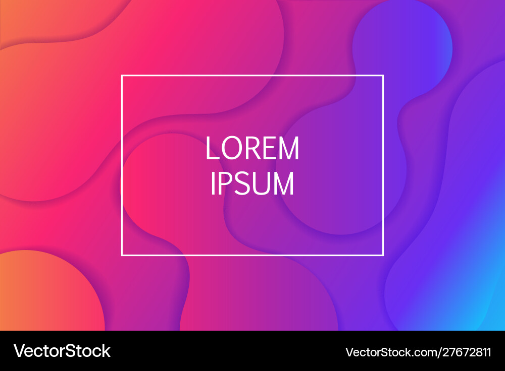 Abstract minimal gradient shapes geometric vector image