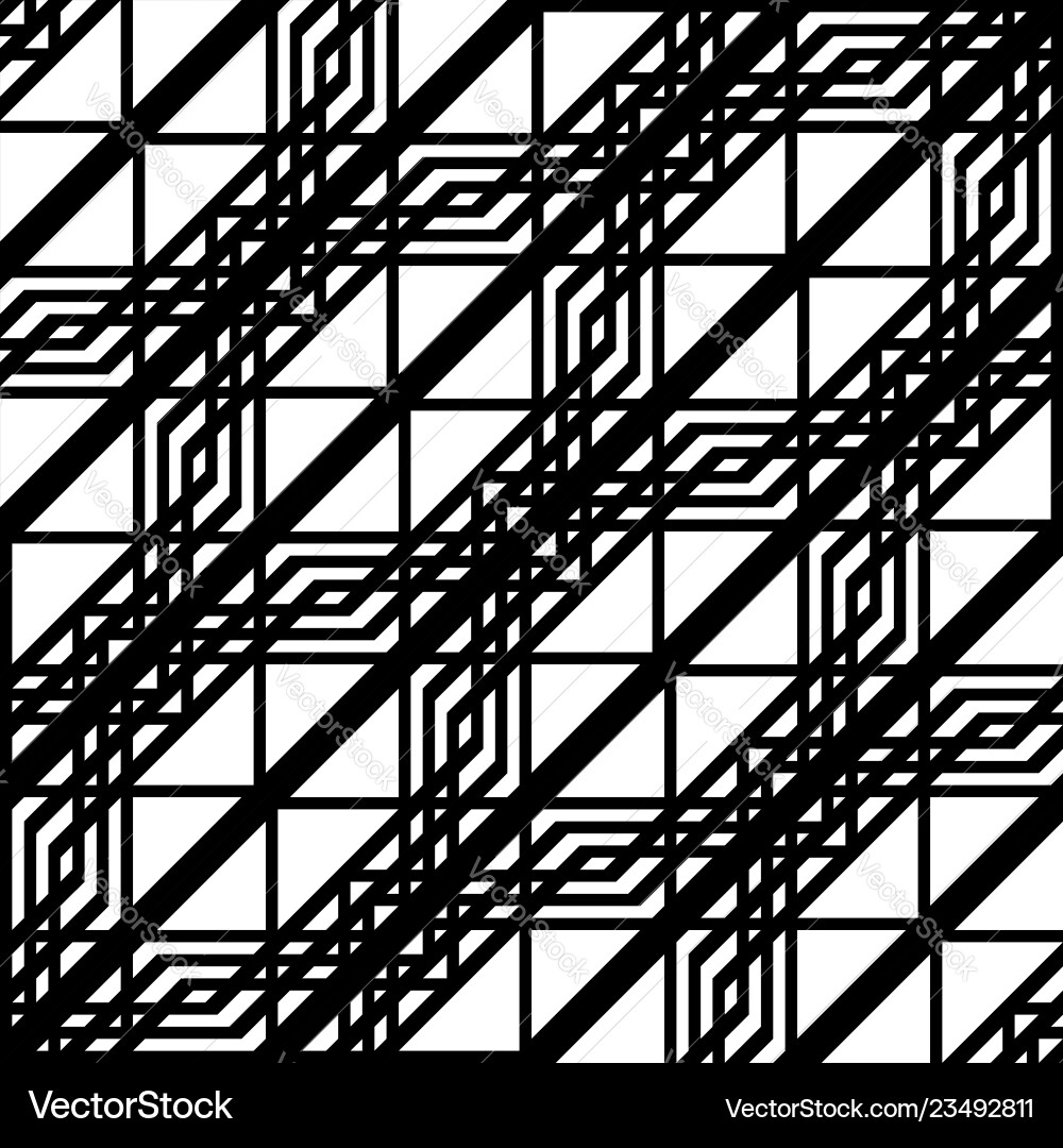 Design seamless monochrome grating pattern Design seamless monochrome grating pattern vector image