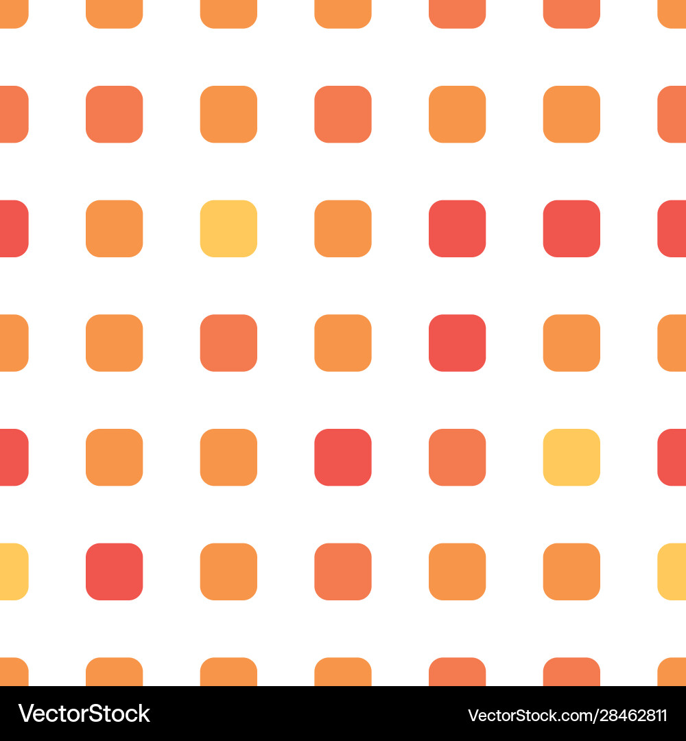 Seamless polka square pattern in different colors Seamless polka square pattern in different colors vector image