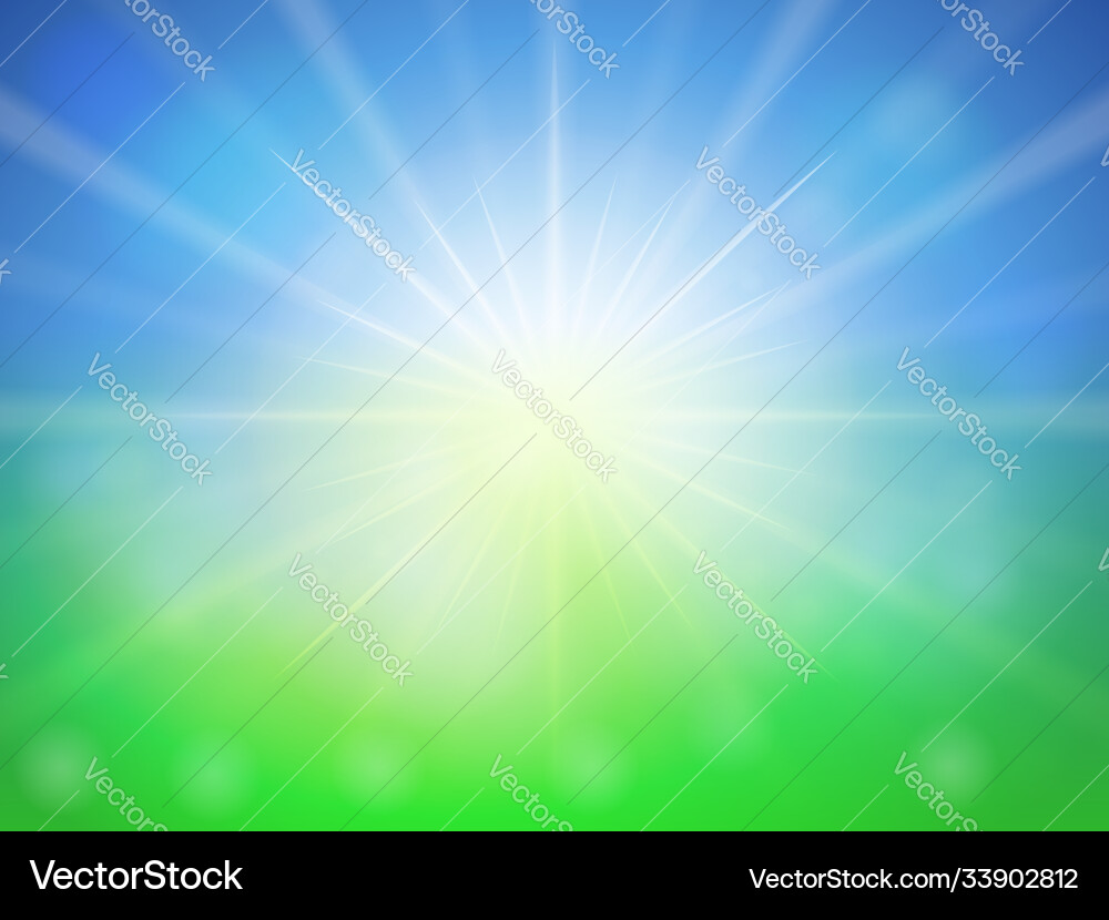 Abstract spring background Vector Image