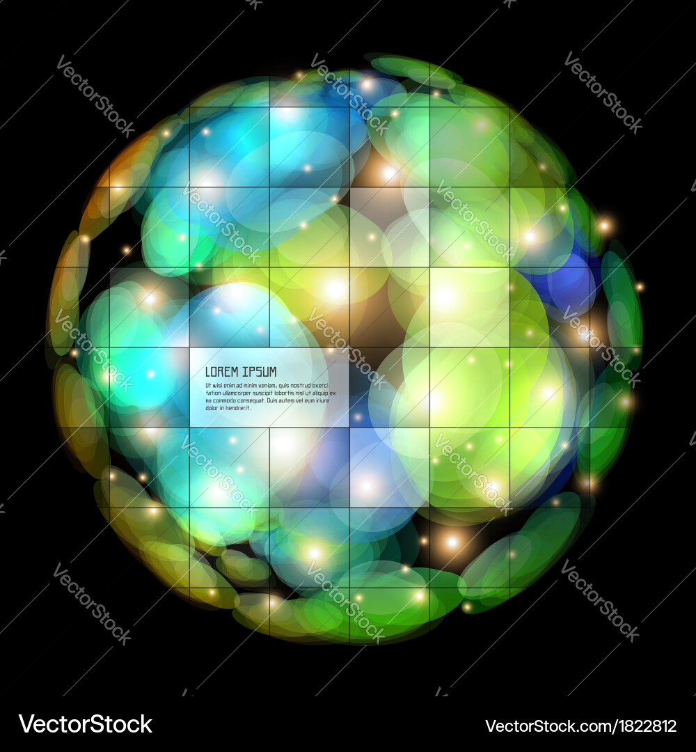 Abstract usable for different design vector image