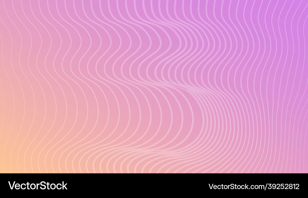 Modern colorful gradient background with lines vector image