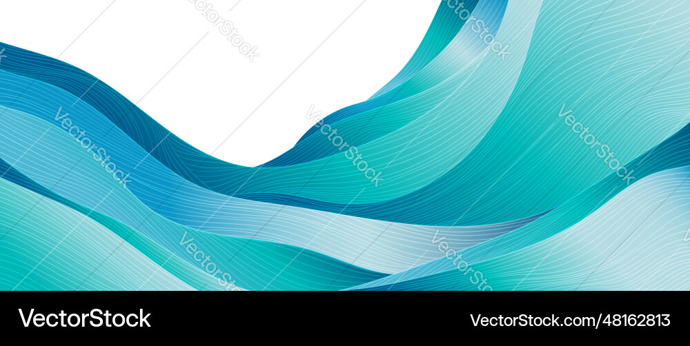 Abstract art template with curve pattern japanese Abstract art template with curve pattern japanese vector image