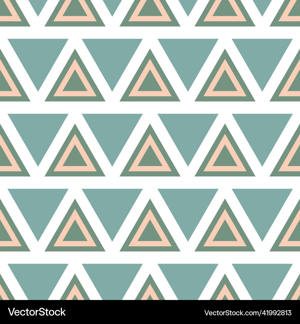 Abstract geometric pattern with triangles Vector Image