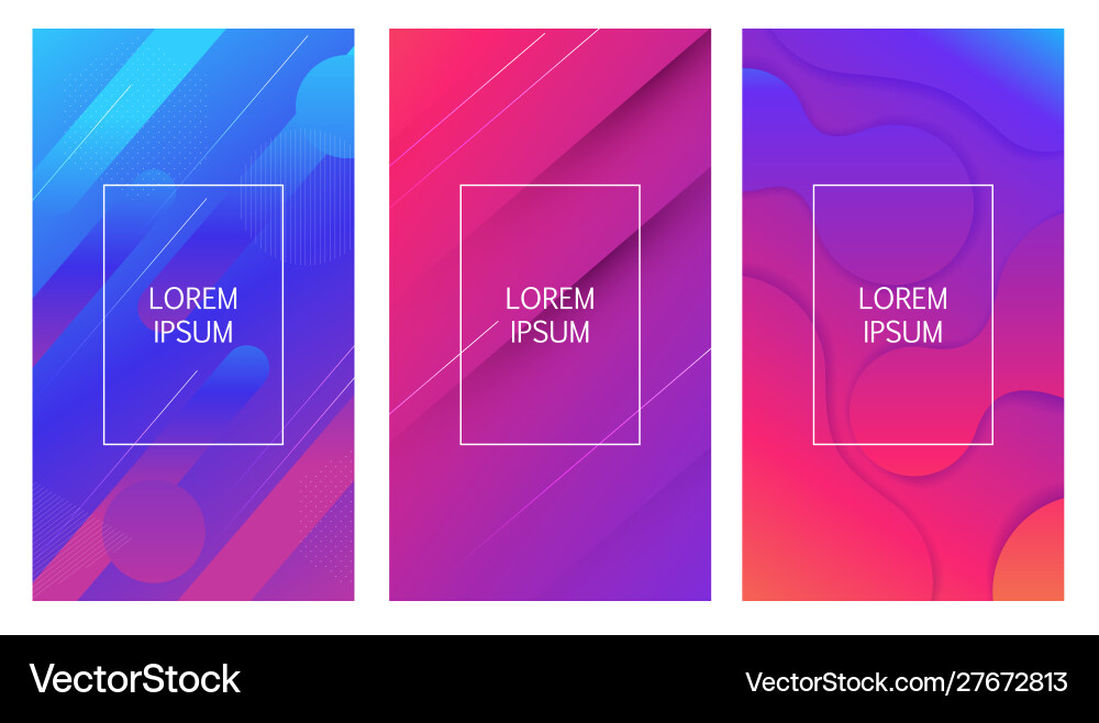 Abstract minimal gradient shapes geometric Abstract minimal gradient shapes geometric vector image