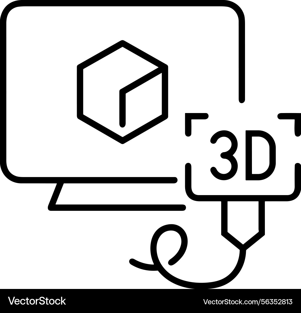 Computer icon symbol image Vector Image