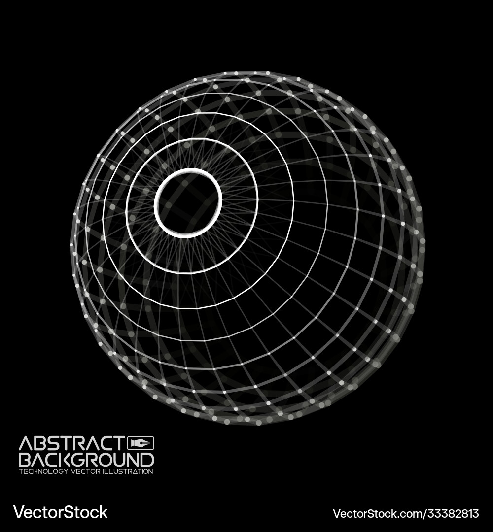 Data Network Abstract vector image