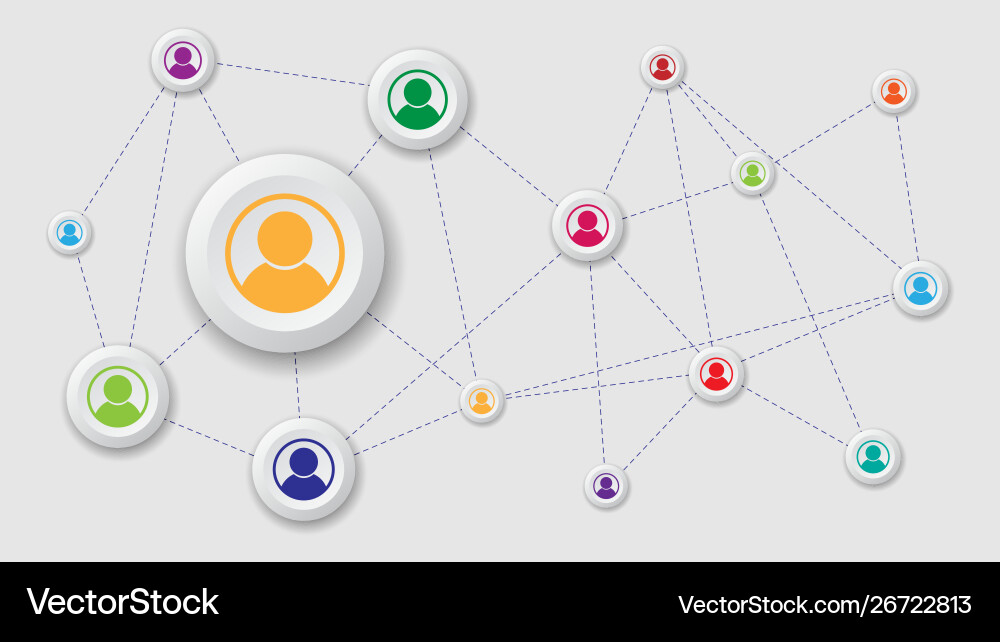 Network connection abstract background Network connection abstract background vector image