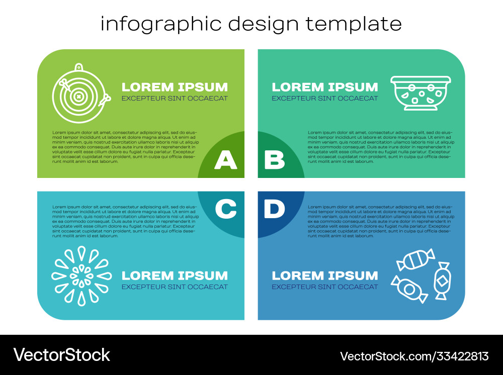 Set line firework classic dart board and arrow Vector Image