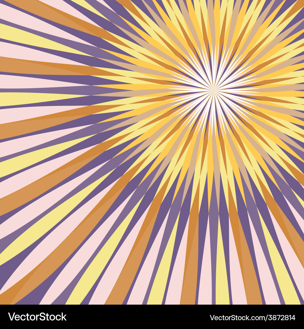 Abstract colorful rays background Vector Image