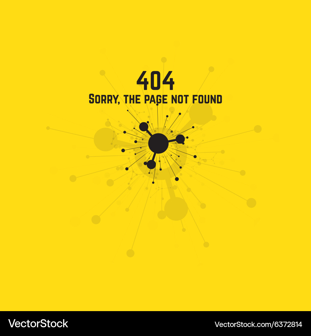 Abstract Error Explosion vector image