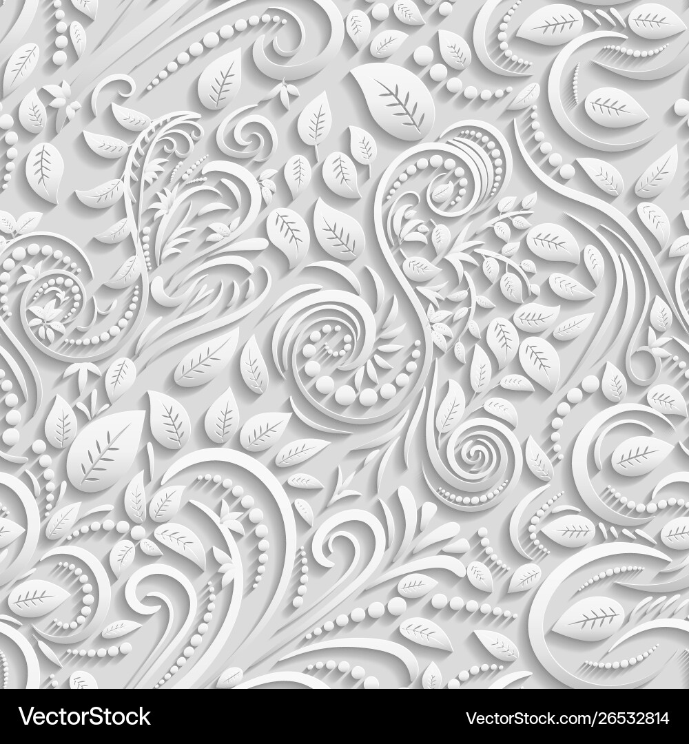 Abstract seamless pattern intertwining paper Abstract seamless pattern intertwining paper vector image