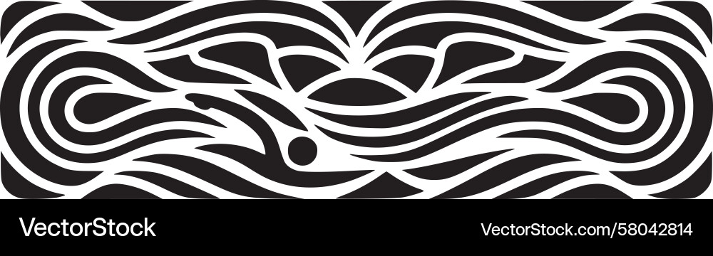 Dynamic Wave Form Vector Image