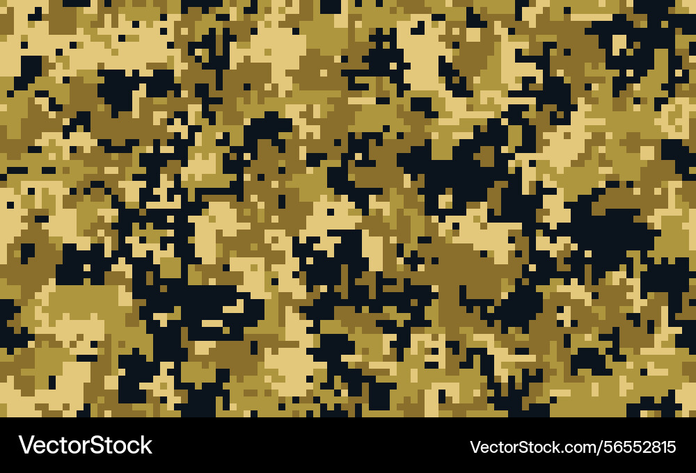 Abstract digital camouflage pattern versatile Vector Image