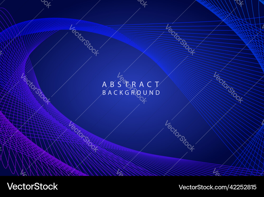 Abstract motion wave gradient line background Vector Image