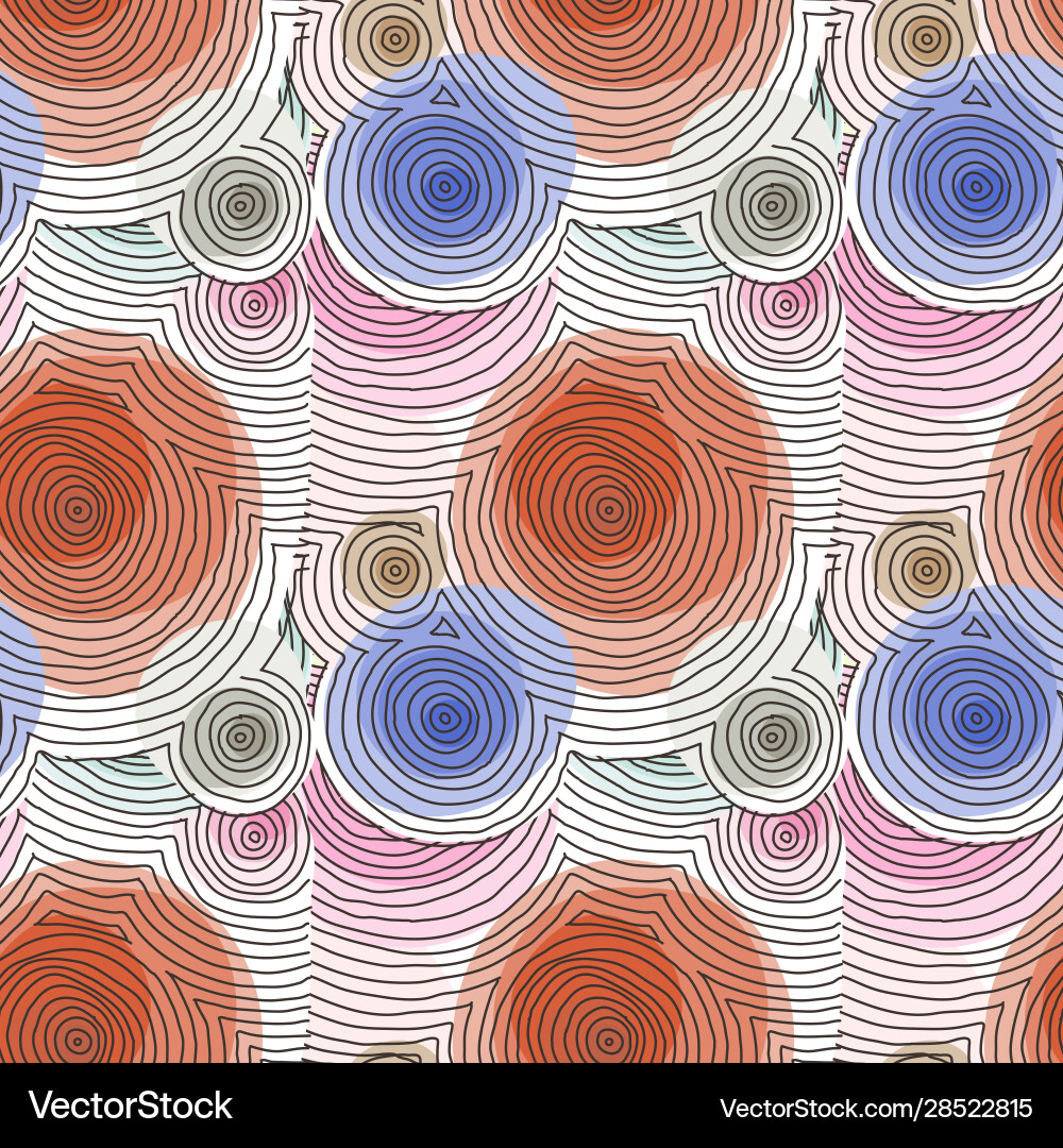 Abstract pattern curved lines grunge boho Abstract pattern curved lines grunge boho vector image