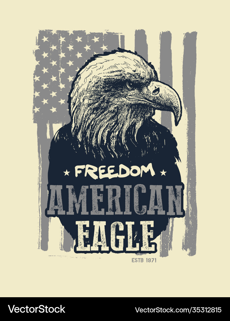 American eagle Royalty Free Vector Image - VectorStock