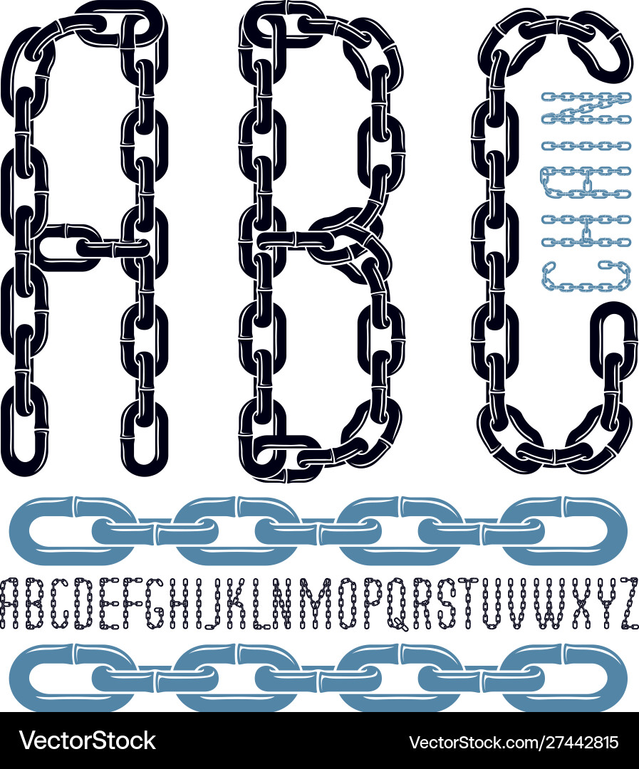 Font trendy typescript can be used in poster Font trendy typescript can be used in poster vector image