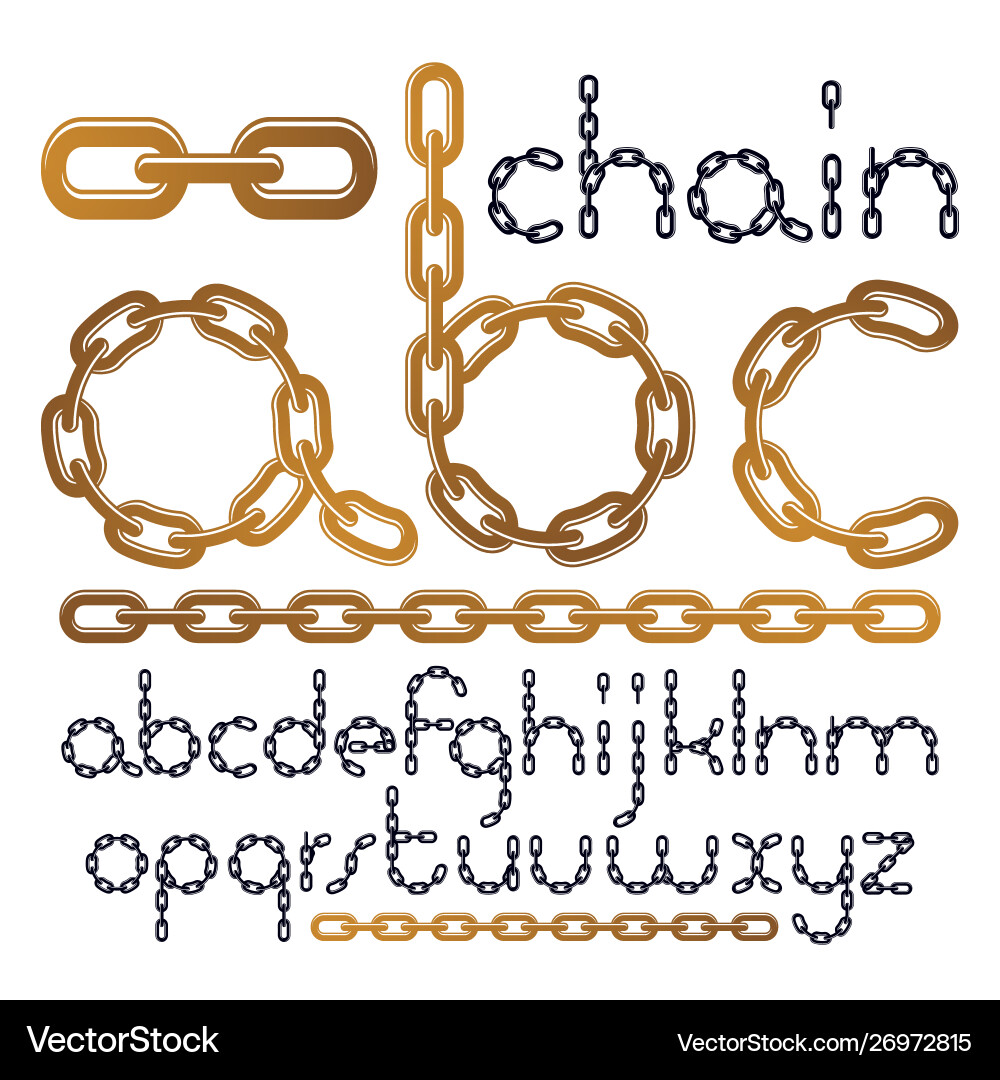 Type font script from a to z lower case Type font script from a to z lower case vector image