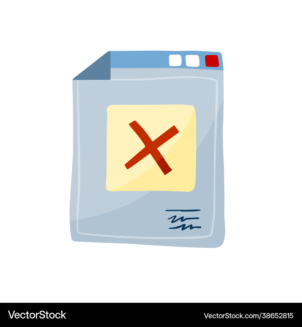 Web page not found site is unavailable Web page not found site is unavailable vector image