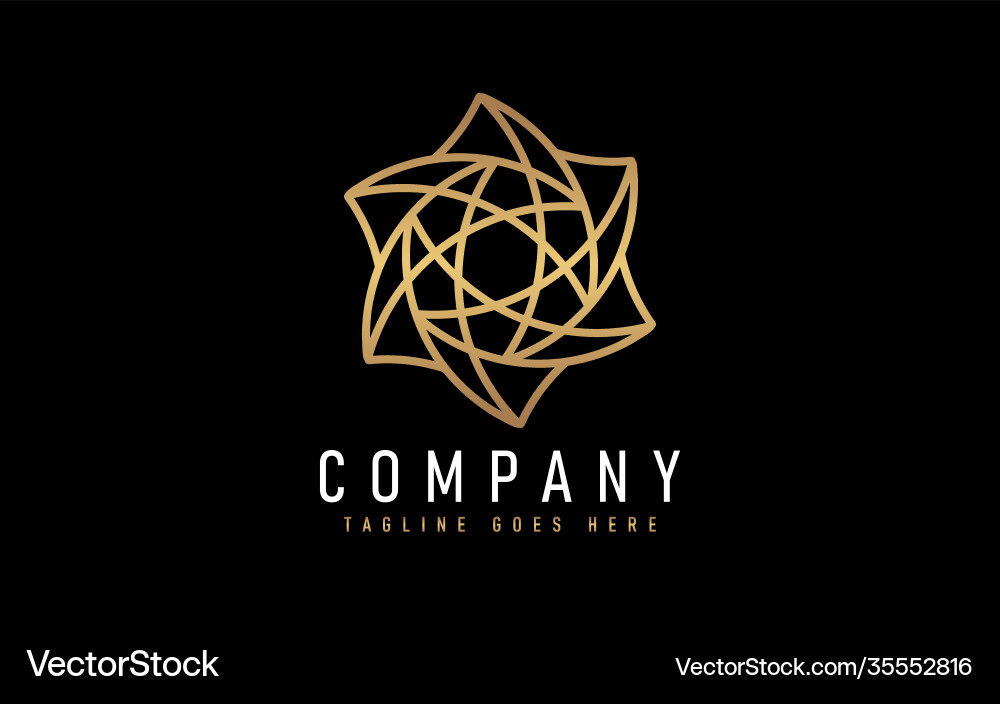 Abstract modern logo design based from circular Abstract modern logo design based from circular Vector Image