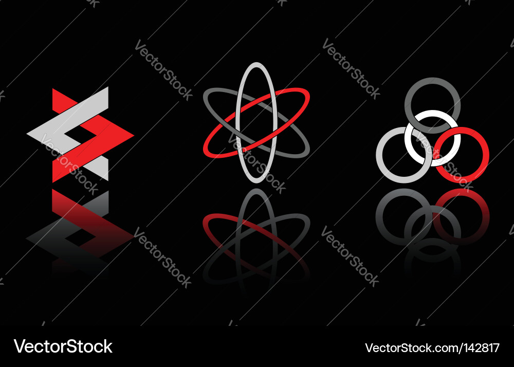 Abstract Shape Collection vector image