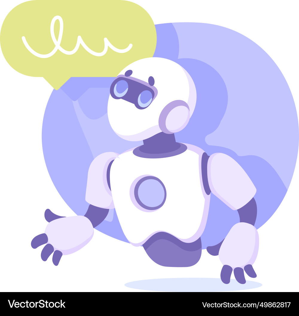 Artificial intelligence and digital brain neural Vector Image