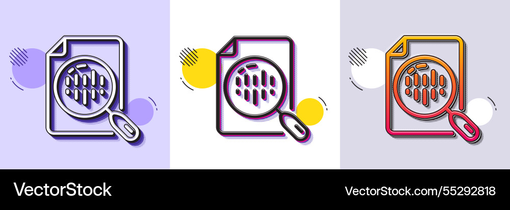 Diagram chart line icon analytics graph sign Diagram chart line icon analytics graph sign vector image
