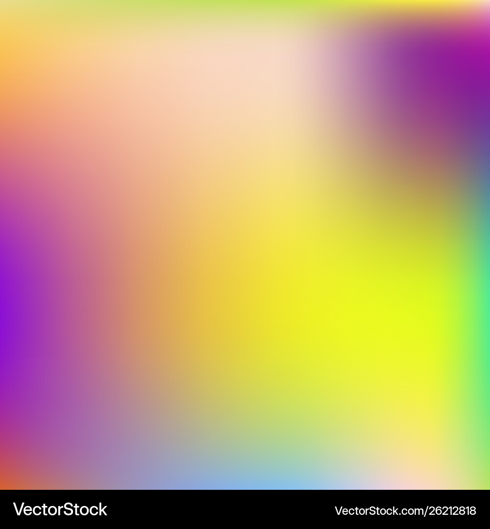 Gradient mesh painted in different colors vector image