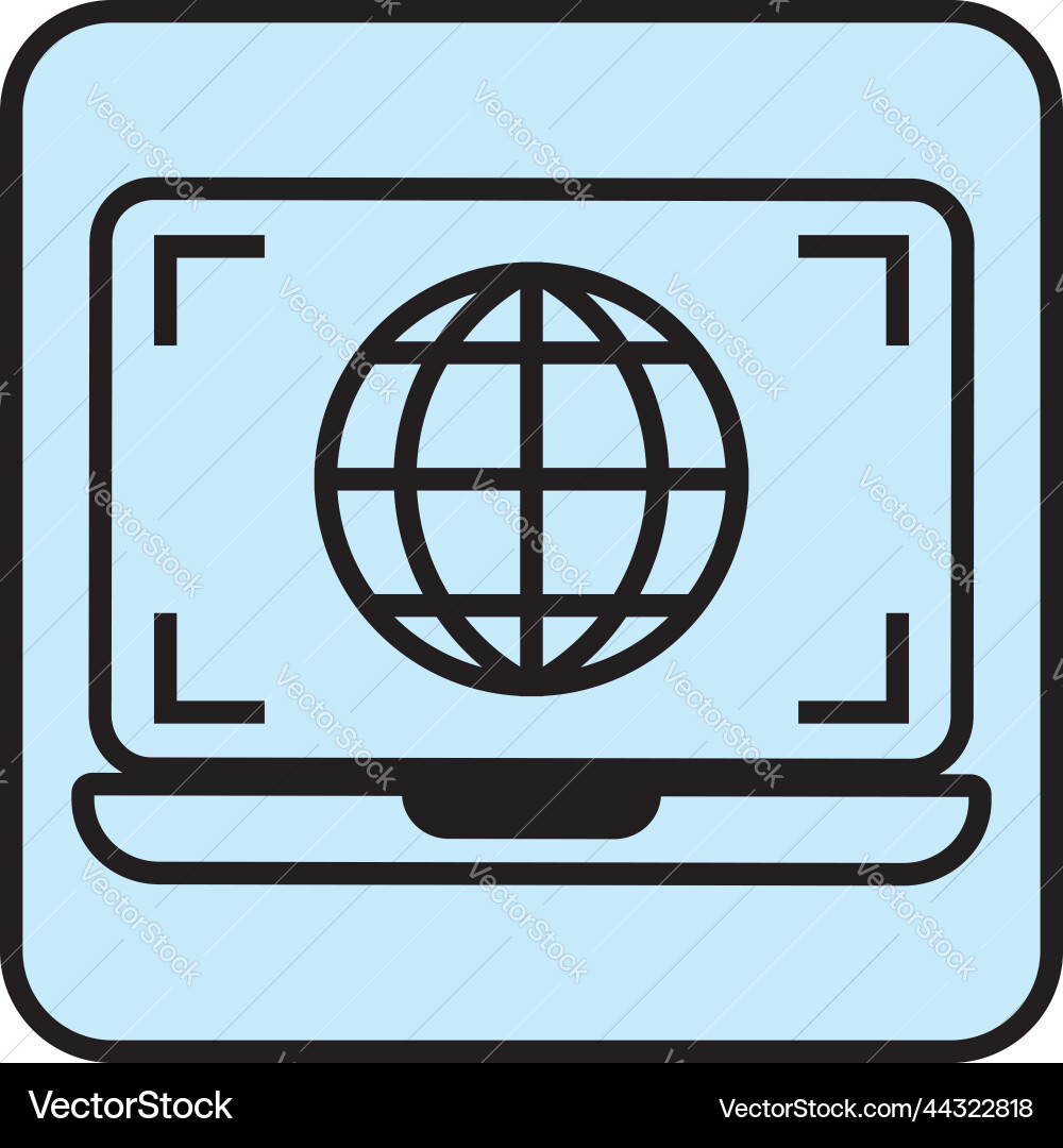 Programmierung Web auf einem weißen Hintergrund vektorbild