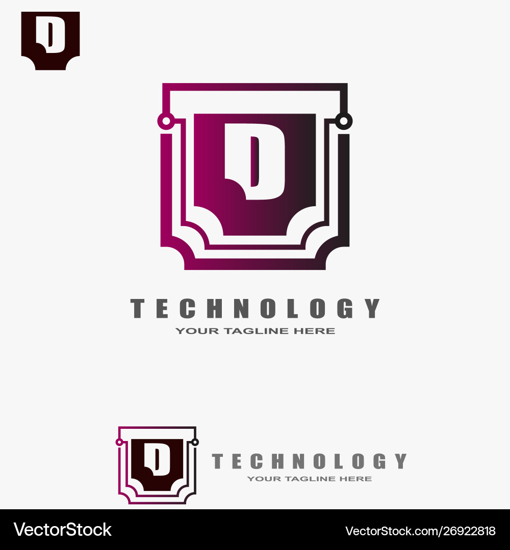 Zukunftstechnologie-Logos Zukunftstechnologie-Logos vektorbild