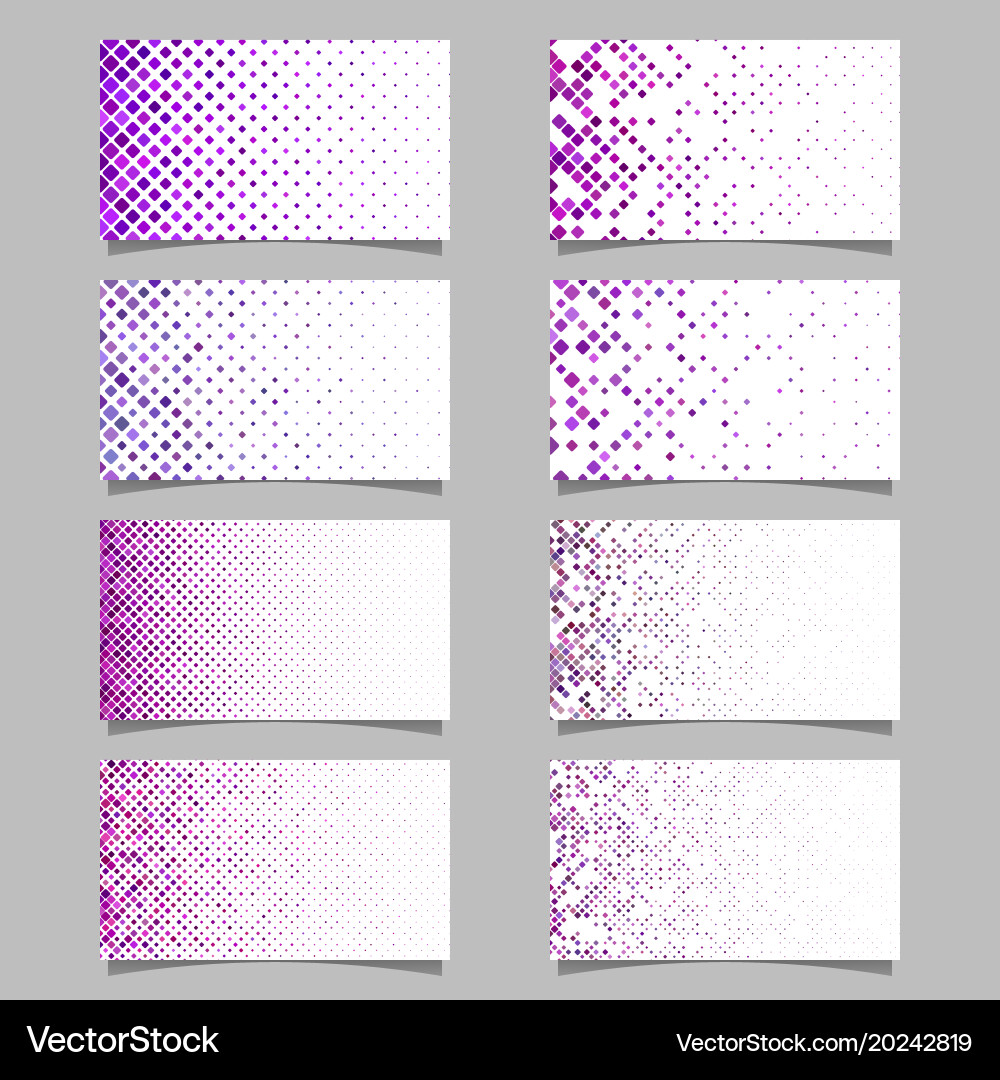 Abstract digital diagonal rounded square mosaic Vector Image