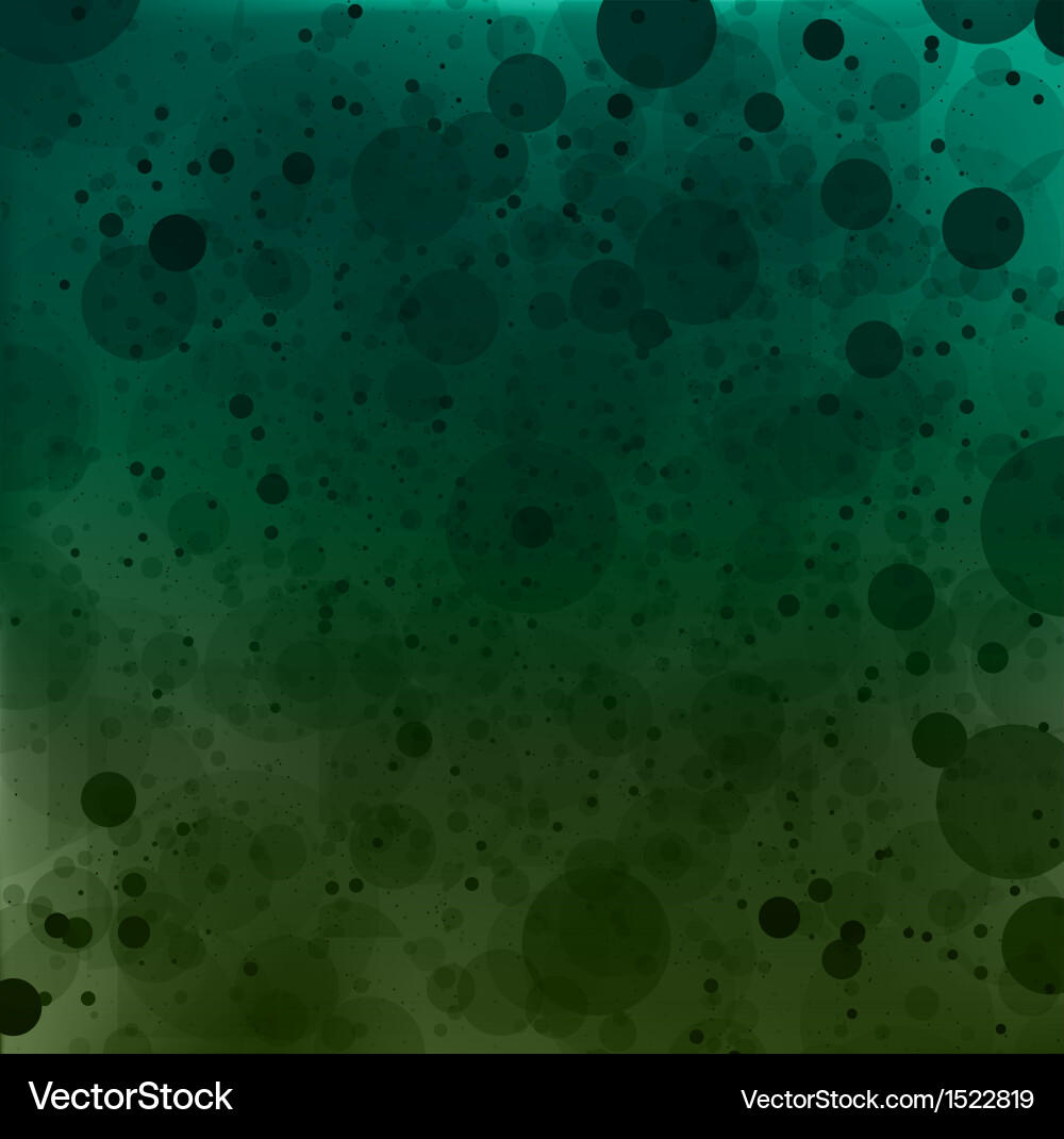 Cyan Abstract Background with Circles vector image