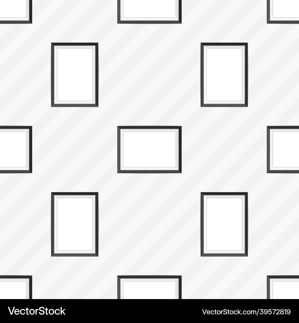 Old frame seamless background Old frame seamless background vector image