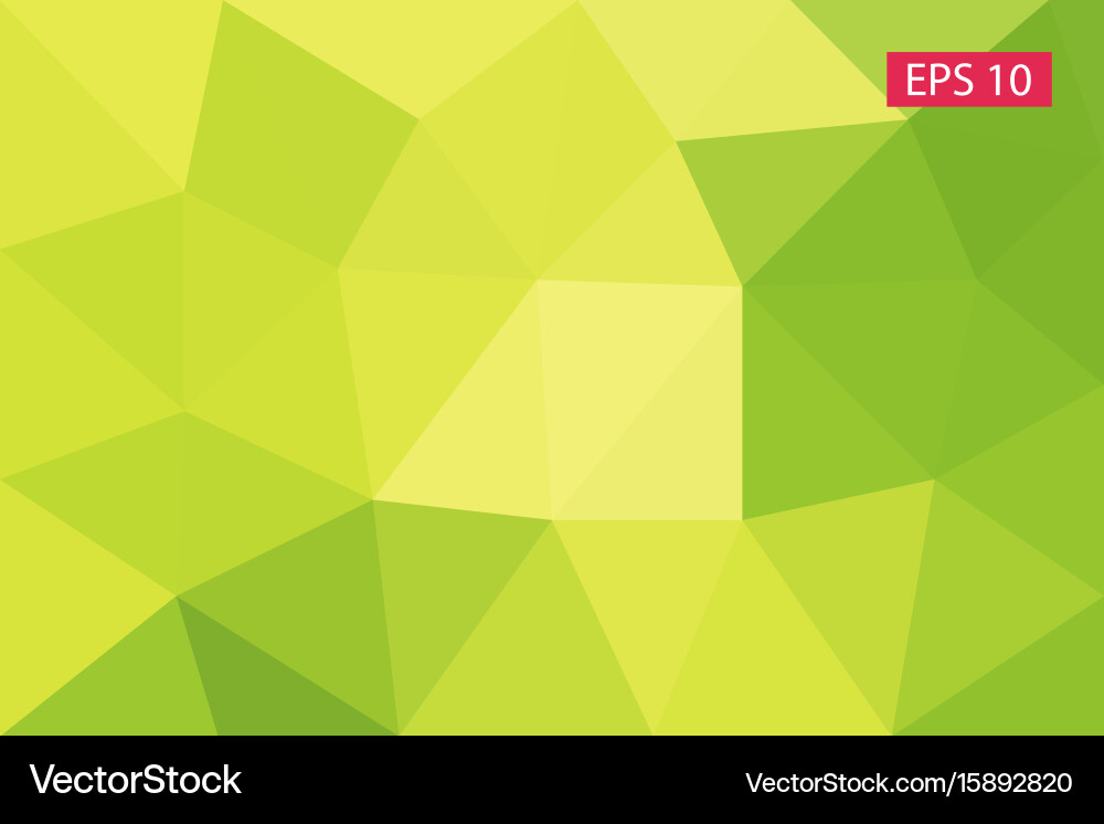 Abstract background from polygons vector image