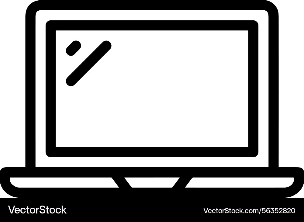 Computer icon symbol image Vector Image