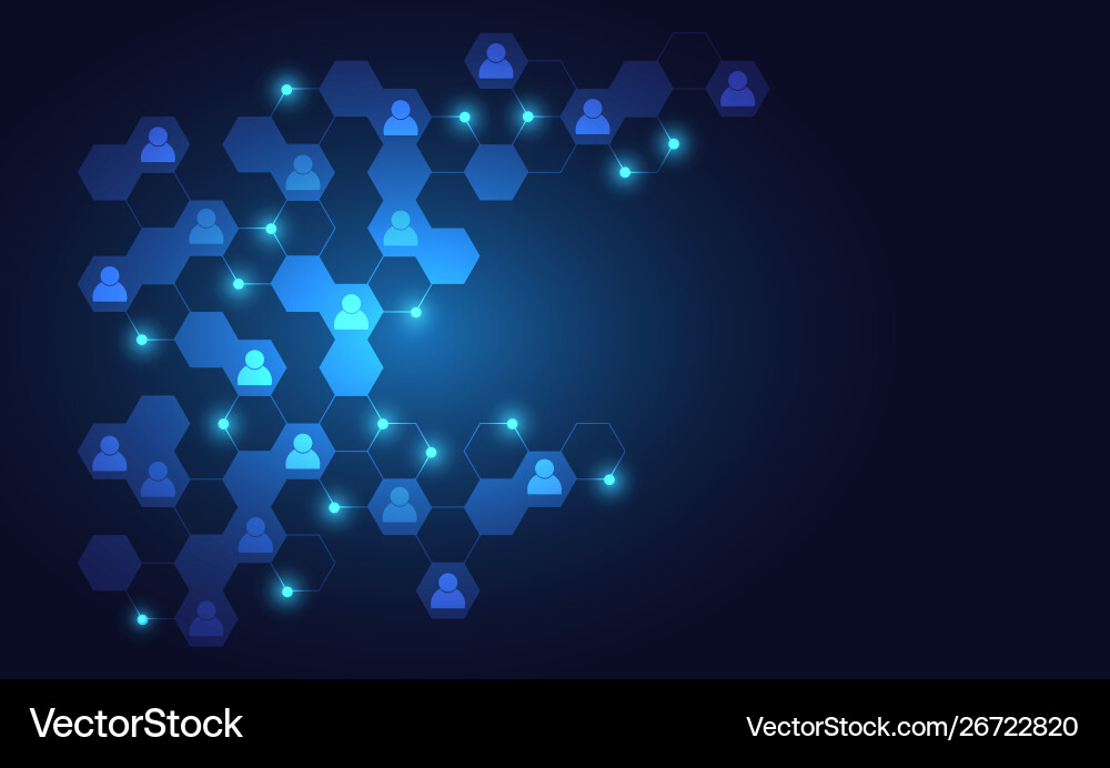 Network connection abstract background Network connection abstract background Vector Image