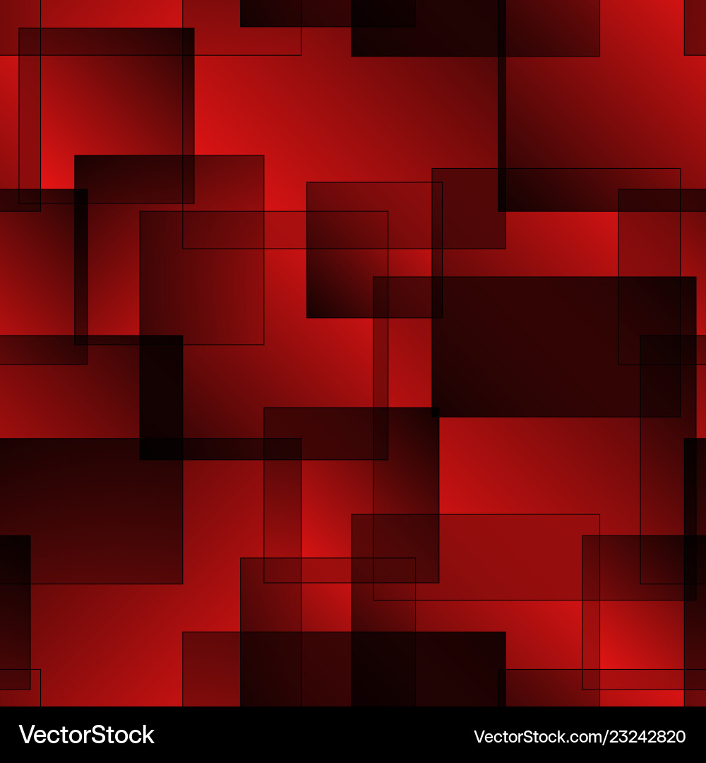 Pattern of red squares with shadow and volume Pattern of red squares with shadow and volume Vector Image