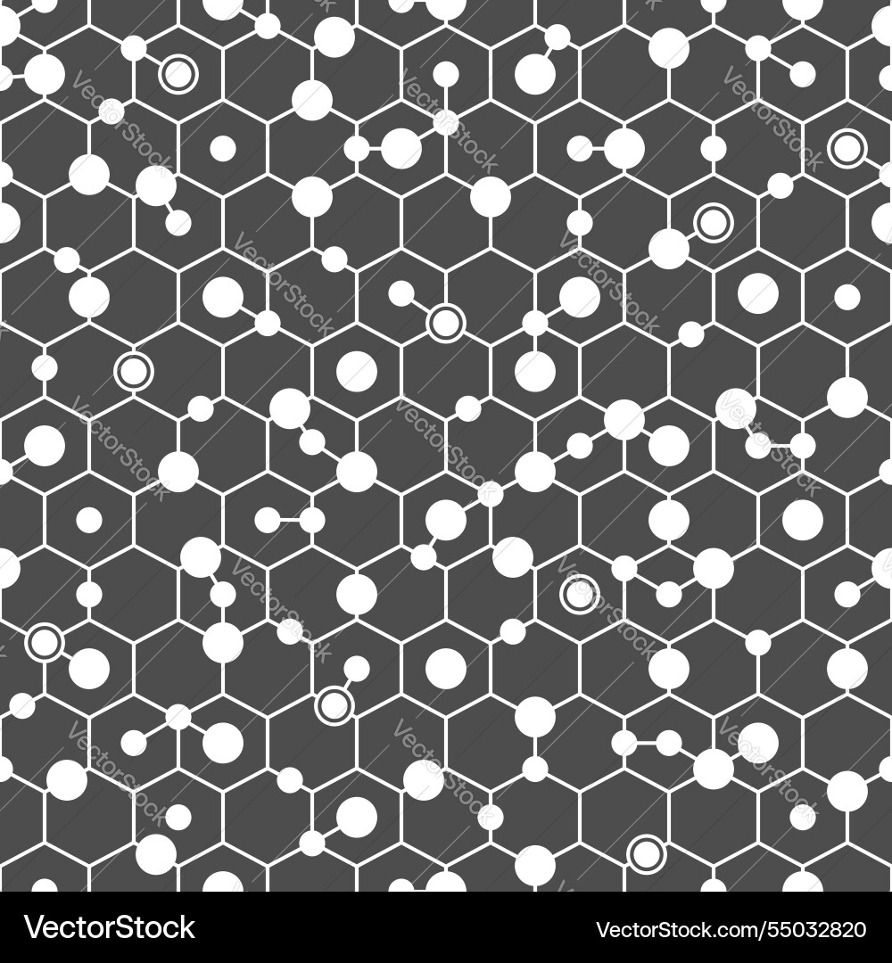 Seamless pattern with geometric shapes hexagon Seamless pattern with geometric shapes hexagon vector image