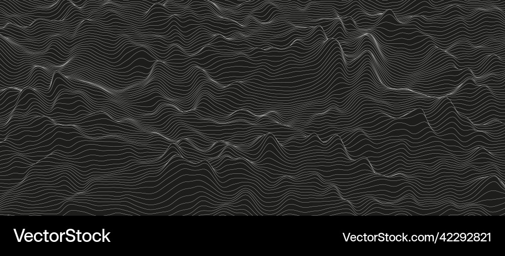 Abstract background with distorted line shapes Abstract background with distorted line shapes vector image