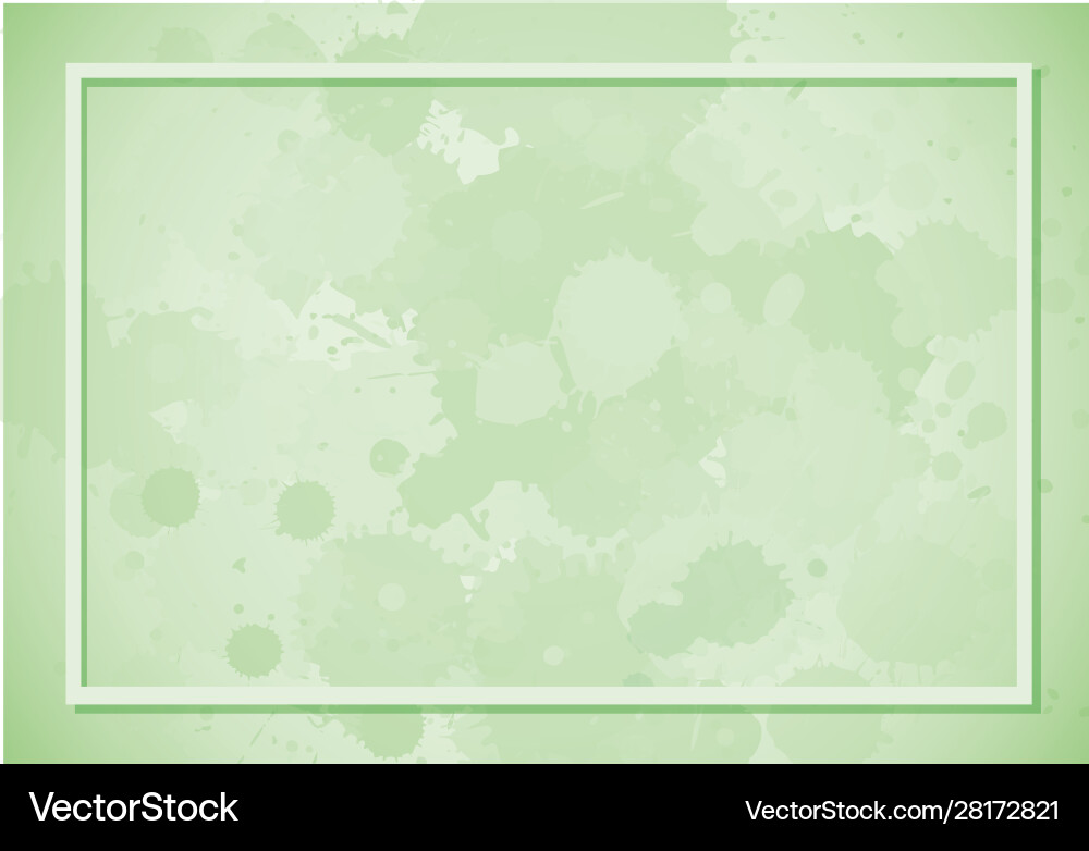 Background design with green abstract patterns Vector Image