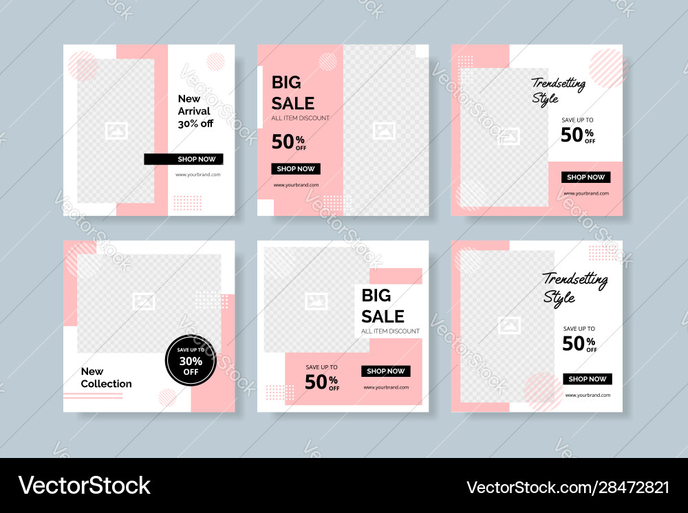 Sale Promotion Banner - Modern & Trendy vector image