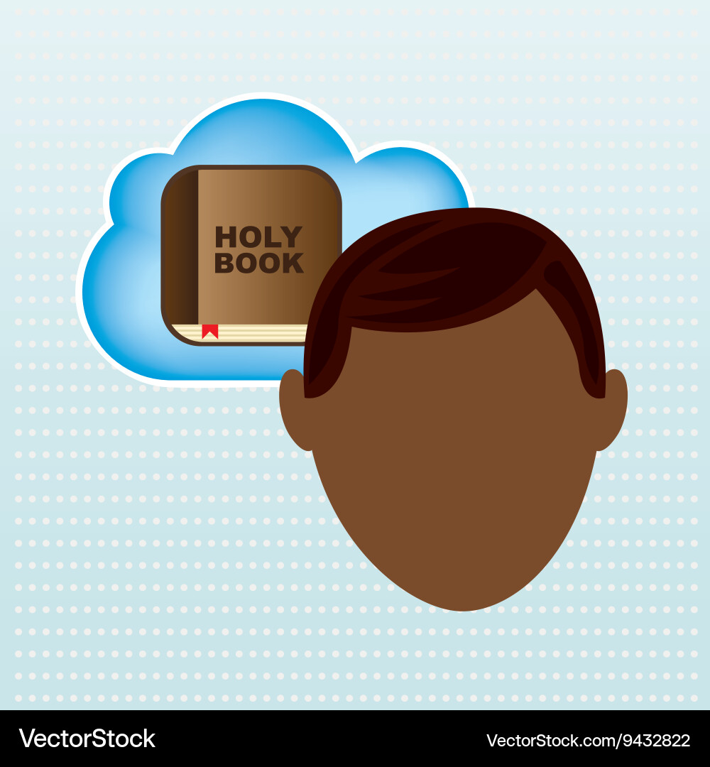 Cloud computing design vector image