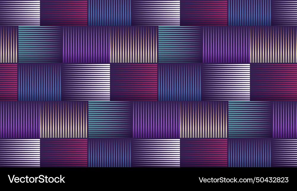 Abstract geometric line style background design vector image