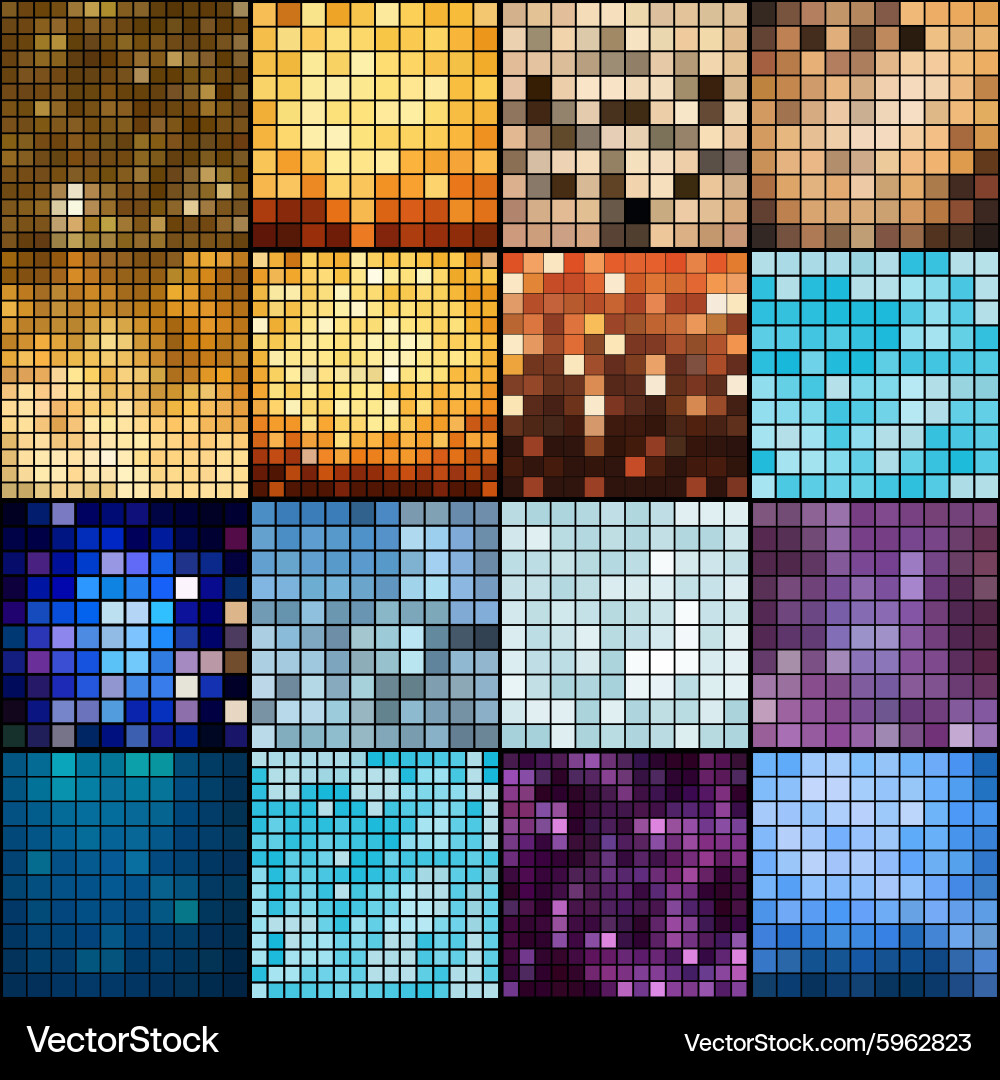 Abstract mosaic background Vector Image