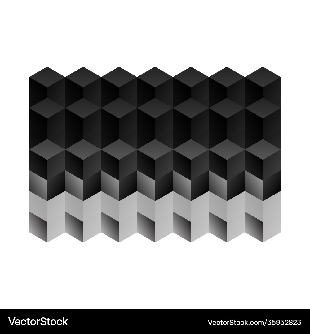 Minimal abstract shape isolated geometric object vector image