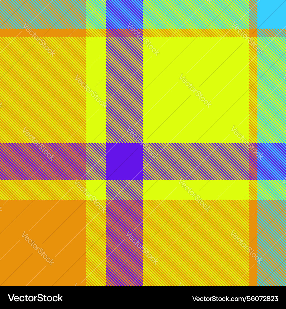Pastel tartan pattern contour background check Vector Image